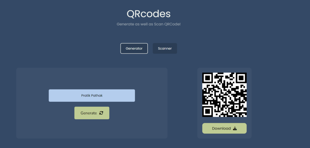 QR Code Javascript