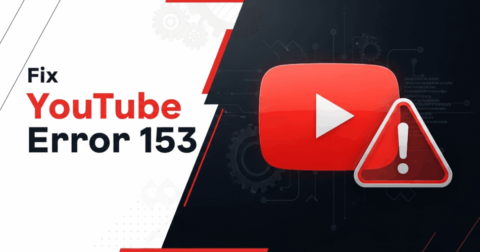 YouTube Error 153
