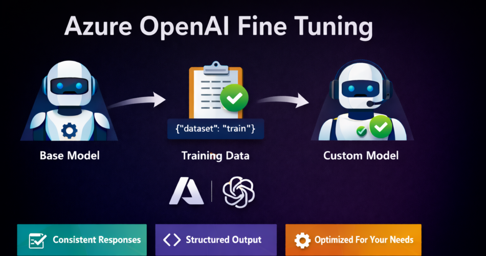 Azure OpenAI fine tuning process