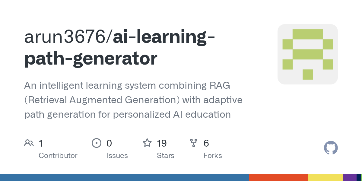 Top 15+ AI & LLM Projects to Build Your Portfolio in 2026 (With Source Code) 6 Personalized Learning Path Generator