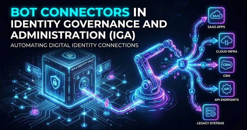 The Rise of Bot Connectors in Identity Governance: Solving the 'Last Mile' IGA Challenge 1 bot connectors iga iam