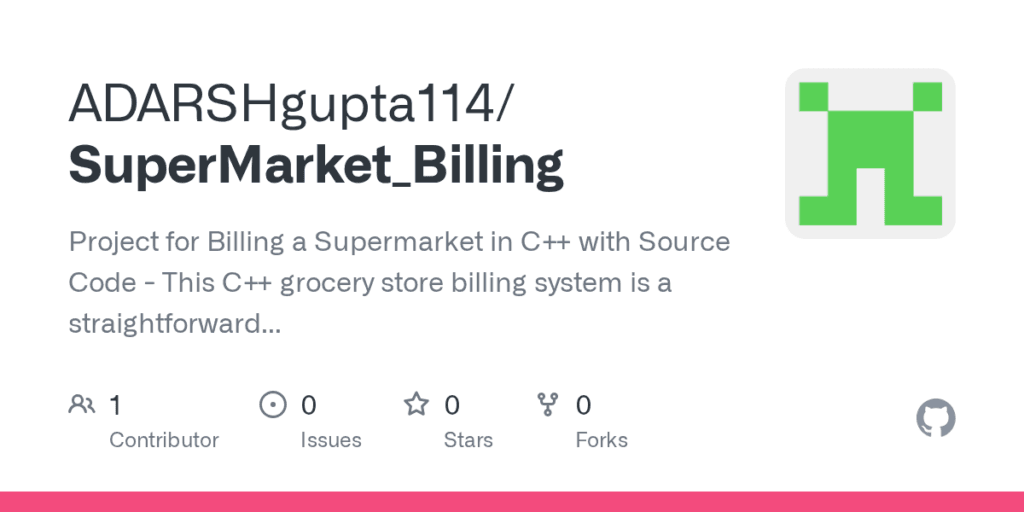 Top 20+ C++ Projects for Beginners with Source Code Github - Pratik Pathak