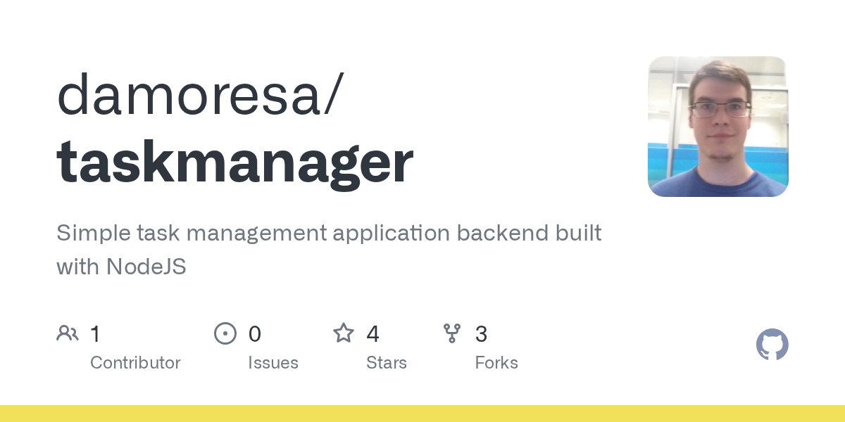Task Manager Backend