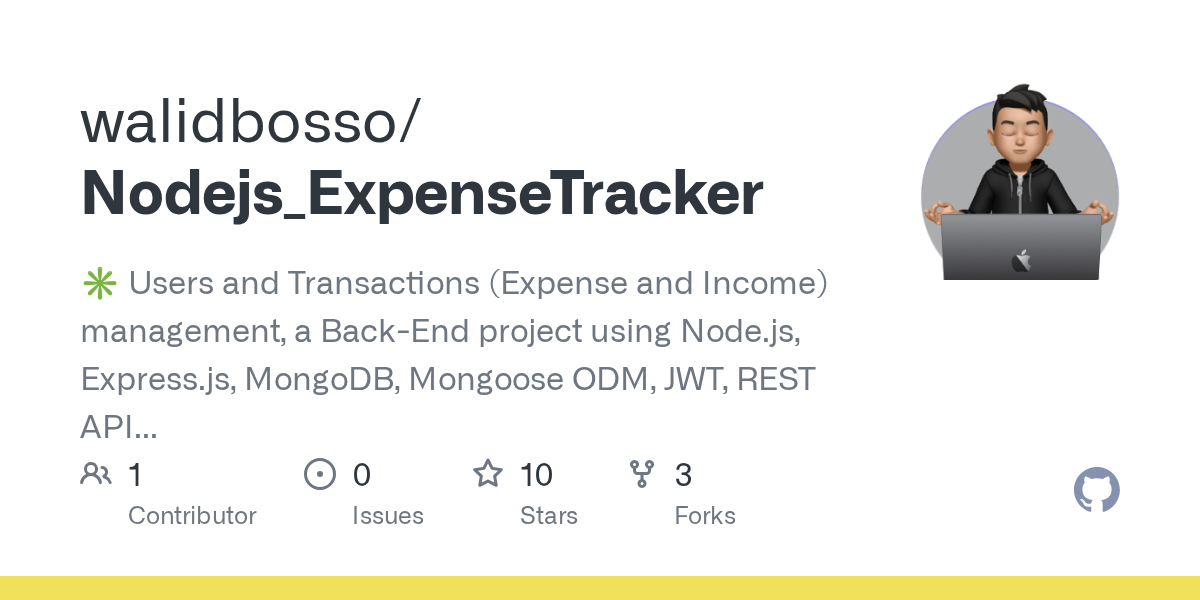 Expense Tracker API