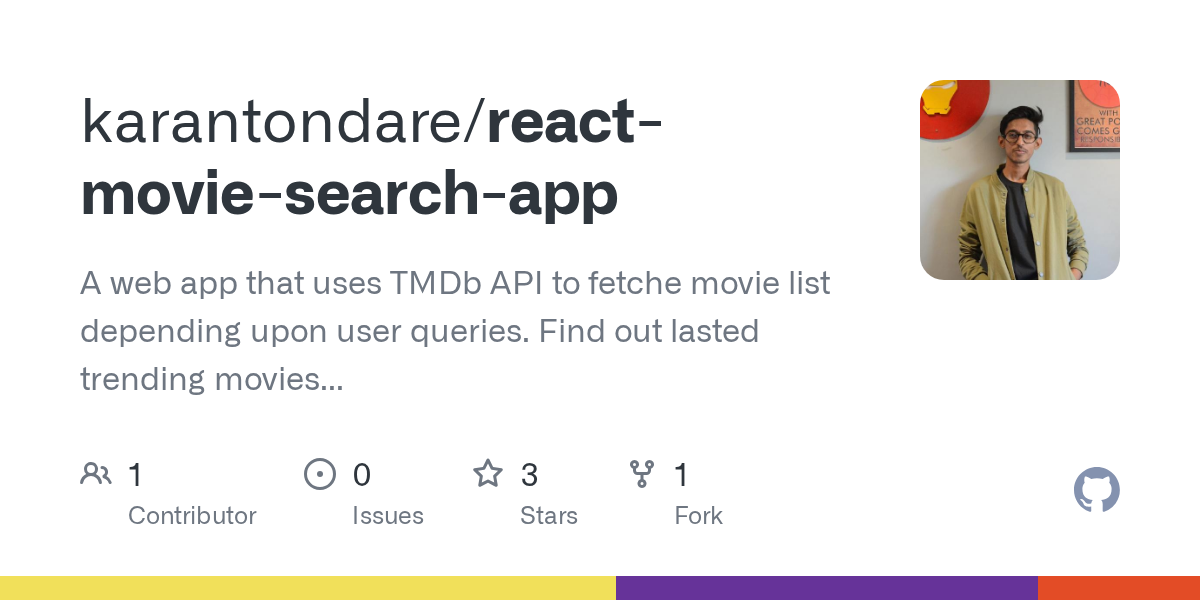 Movie Search App (TMDB API)