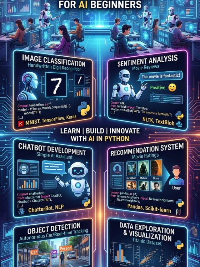 Top 25+ Python Projects for AI Beginners with Source Code [2026 Latest]
