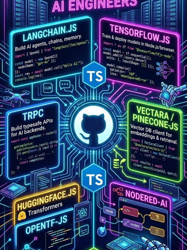 Top 25+ TypeScript/Node.js Projects for AI Engineers with Source Code GitHub