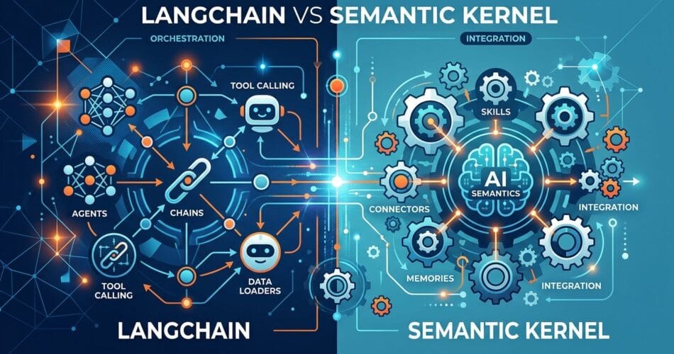 LangChain vs Semantic Kernel: Which AI Orchestration Framework is Best? (2026) 1 image 1 12d6aff4 c005 4751 8da2 8e5b25271e5c compressed